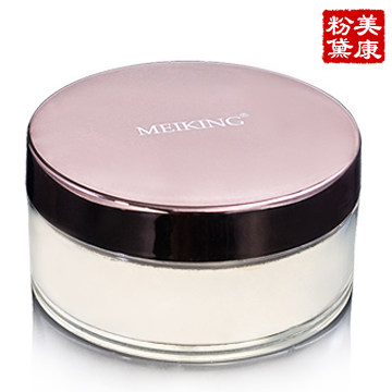美康粉黛 金银花植物散粉15g 白皙控油提亮肤色蜜粉