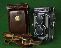 Yashica 44 grey leather version of the