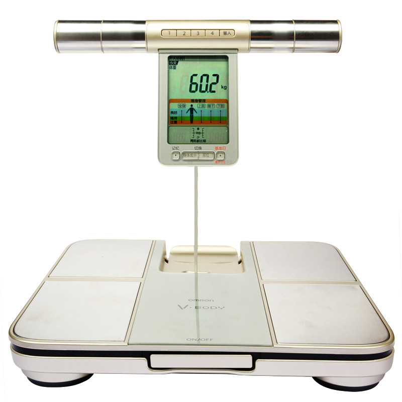 送厚礼】欧姆龙人体脂肪测量仪器HBF-701体重称脂肪秤智能体脂仪