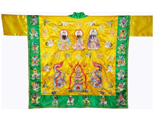 Embroidery Handicraft Double Dragon Fabrillatte with Fairy Caffodie Cavern Clothing double dragon sweatshirt with high utility-coat-Taobao