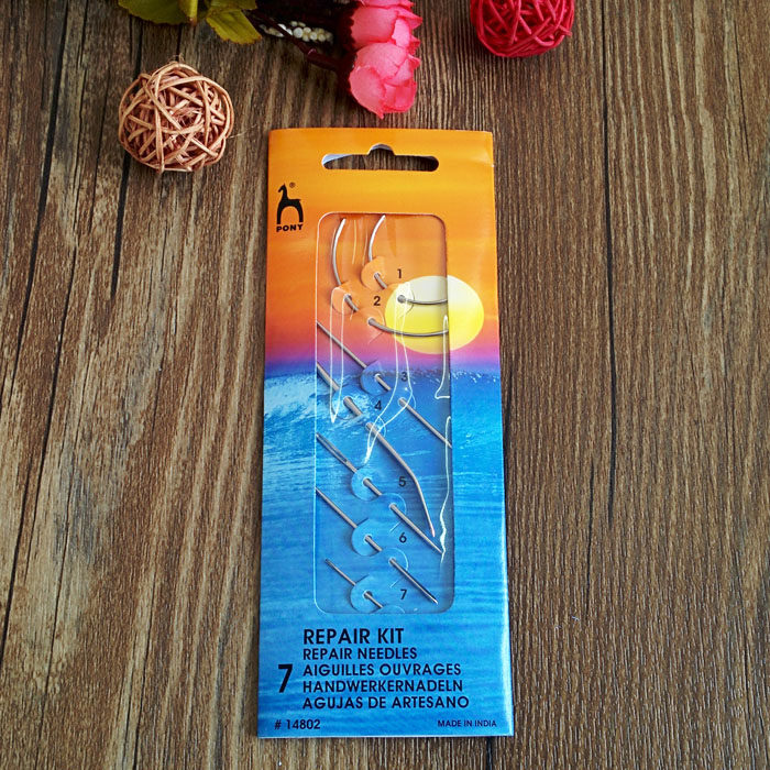 India imported PONY Horse brand special hand sewing needle looper hand needle leather needle carpet needle 7 installed