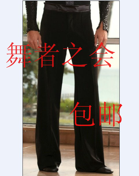 Men's dance pants Latin dance pants national standard dance pants Morden square dance pants stage performance Latin pants social dance pants
