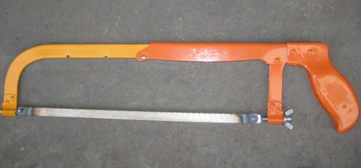 Steel saw frame saw frame with steel saw saw frame hand steel saw bow sawing frame