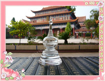 Thai-style acrylic Vita Buddhist supplies three-story towers 6X11 8cm