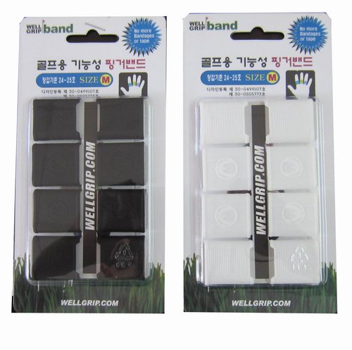 New to stock South Korean golf guard finger protective sleeve Gloves Partner Classic White and Black