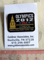 () 2012 London Olympic Games badges#54 physical figure ~ 1811