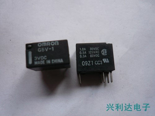 G5V - 1 3VDC Omron manufacturer 3V black seed small 6 feet