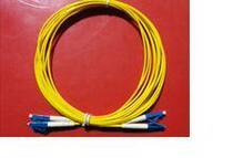 Telecom-grade LC-LC single-mode dual-core 3 m fiber optic jumper