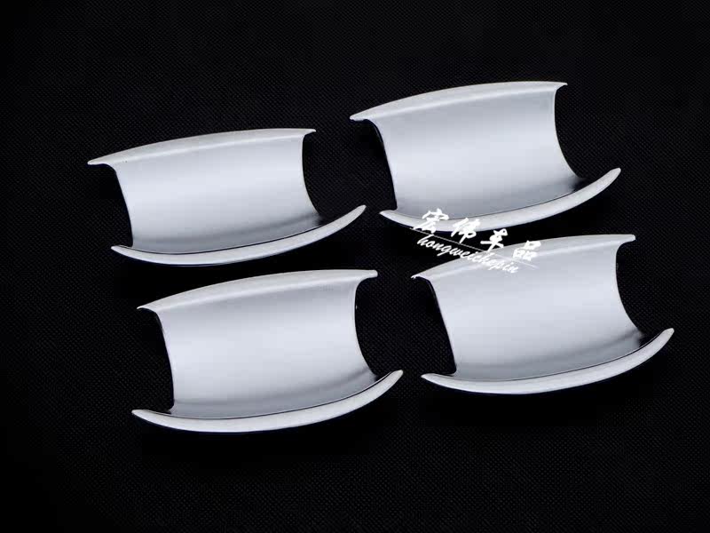 大众高尔夫7专用外拉手门碗贴 新高尔夫7门扣门把手防刮保护盖贴