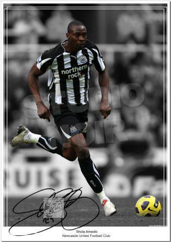 #Ameobi Signature photo Shola Ameobi