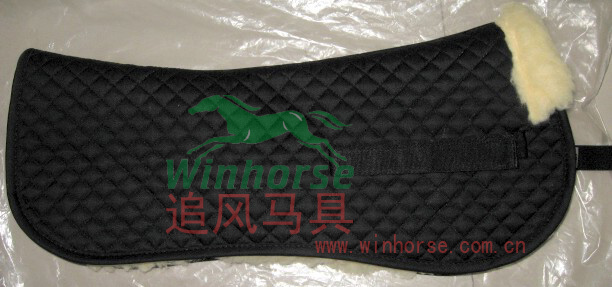 Auxiliary saddle pad balance sweat pad saddle balance pad saddle pad auxiliary sweat pad imitation lamb plush pad