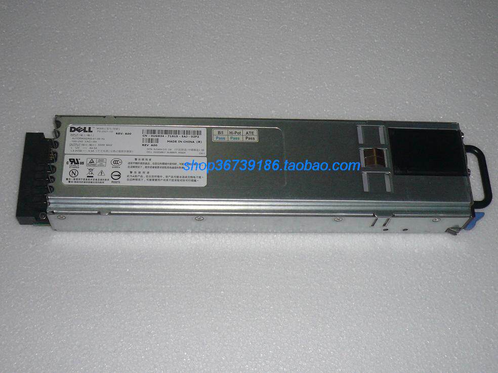 Stock New DELL PE1850 server power supply 550W PS-2521-1D 0WJ829 0UG634