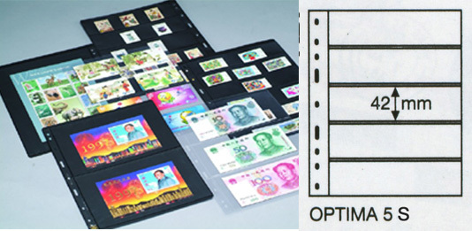 Five Crowns--German Lighthouse O Series MultifunctionAlect Insert Inside Page (Black 5 Lines)