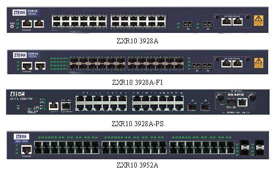 (new line of goods) ZTE ZXR10 3928A 24 24 2000 trillion optical port three-layer intelligent network management switch