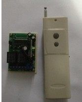 12V 24V two-way wireless remote controller control board 2-way with relay fixed code 2000 meters