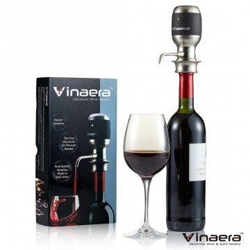 Vinaera 电子气压醒酒器 (附礼盒提袋)台湾官网直邮进口