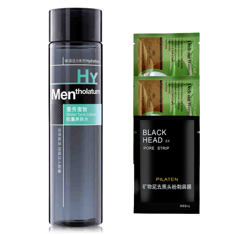 包邮 曼秀雷敦男士能量爽肤水120ml 控油保湿补水收缩毛孔