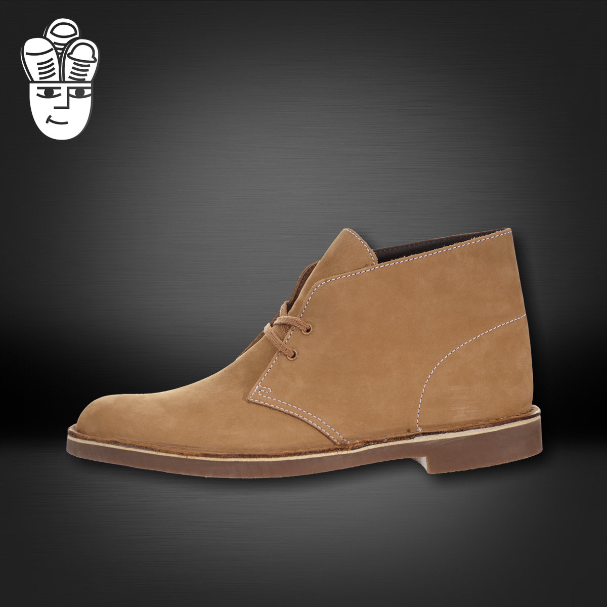 Clarks Bushacre Boot 休闲男鞋 复古踝靴 经典牛皮  运动休闲鞋