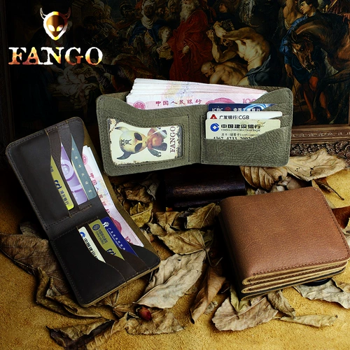 Мужской оригинальный кожаный короткий бумажник, сумка через плечо с гравюрой, из натуральной кожи, делается под заказ