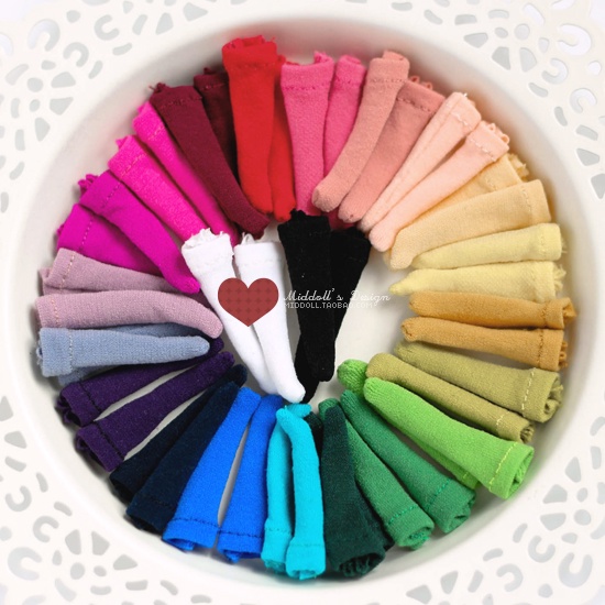 (29 color socks and colorful socks) small cloth blytheAZmmk Lati JB licca can be used for dolls