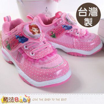 魔法Baby~台湾制苏菲亚授权正版女童闪灯鞋 (sa54513)