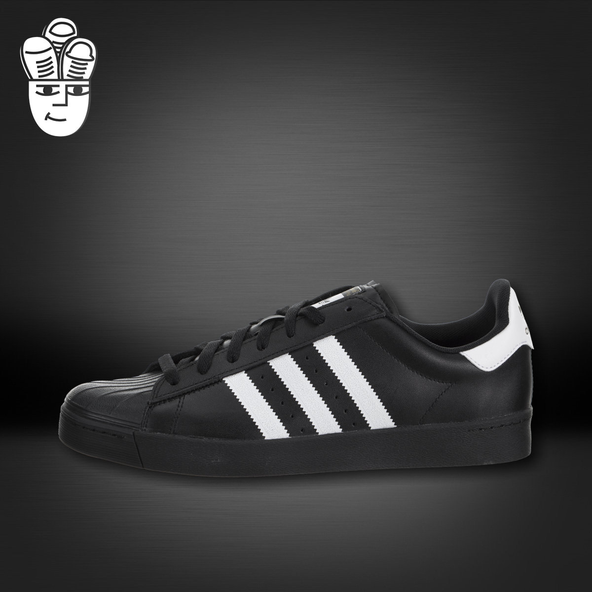 Adidas Superstar Vulc ADV 阿迪达斯男鞋 贝壳头滑板鞋 休闲鞋
