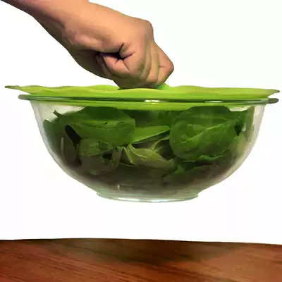 Food grade fresh lid bowl lid plate lid universal silicone sealing lid refrigerator microwave oven heated lid