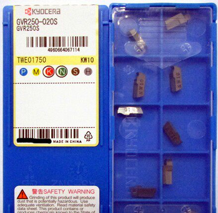 Japan original fitting Kyocera porcelain trough blade GVR250-020B TC40N