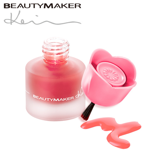 Kevin老师/BeautyMaker魔法爱恋粉嫩腮红蜜-热吻辣红