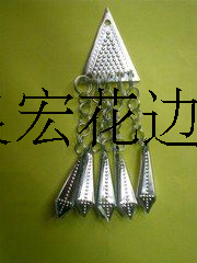 Miao silver piece Ethnic aluminum decoration Clothing accessories DIY clothing accessories Dot sesame bell