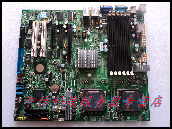 Microscope MS - 9665 Double Road 771 server motherboard can add graphics card with SAS hard disk interface Beijing spot
