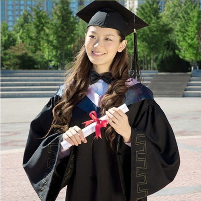 Special offer bachelor's clothing degree clothing wholesale liberal arts and science master's clothing graduation photo dress to send hanging cloth bachelor's hat