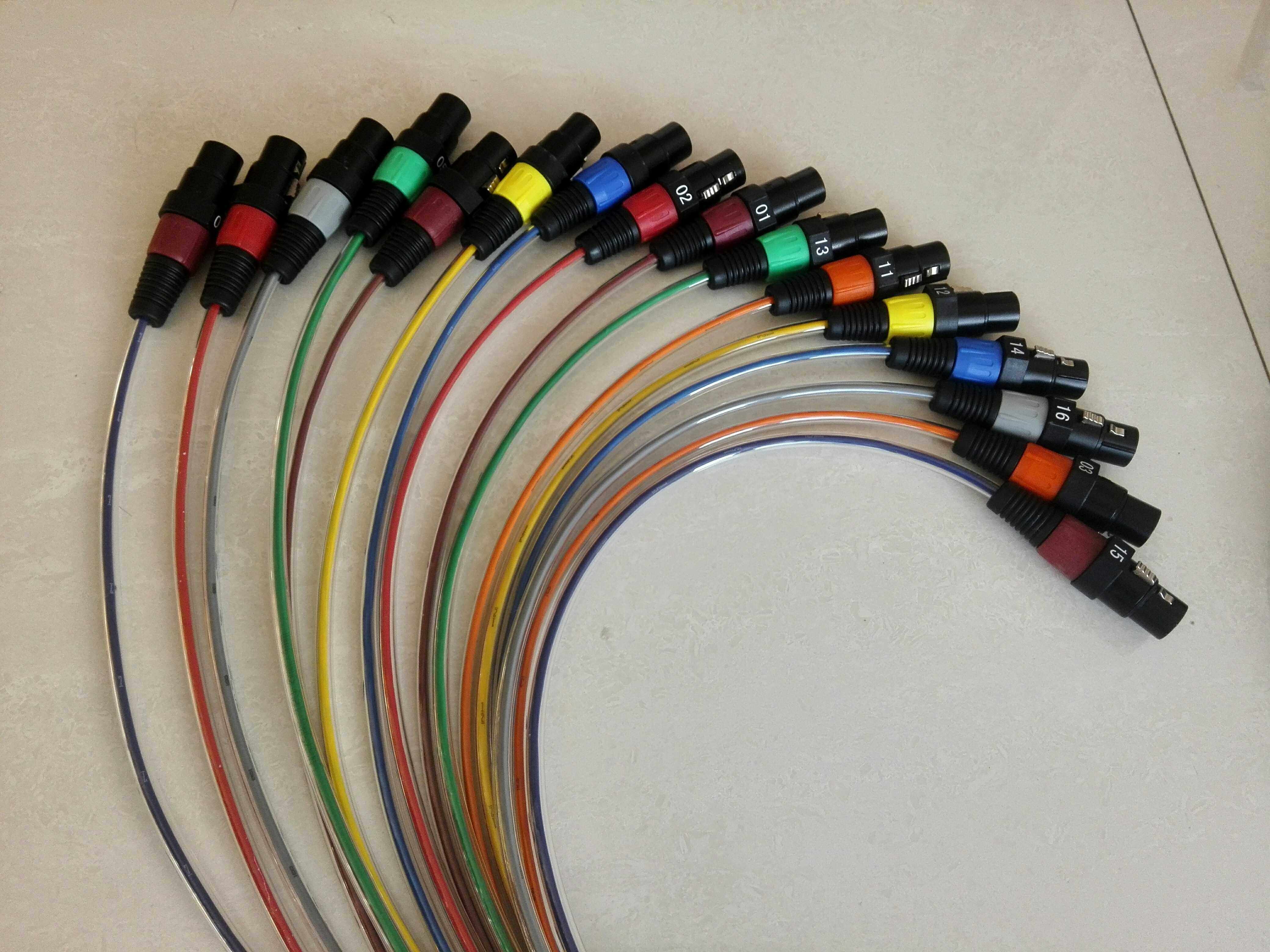 Taiwan Risheng 16-way multi-core cable can be customized, please consult customer service
