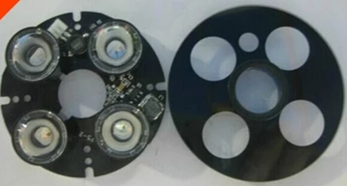 Sea Snail Four Lamp Array Light Plate Hemisphere Four Lamp Panel Sea Snail Four Light Array Light Plate Sea Snail Four Light Lamp Board