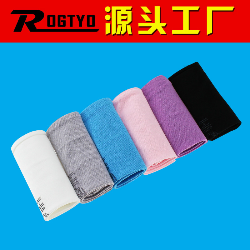 Summer sleeveless sleeveless sleeves for men and women with arms sleeves Anti-UV driving bike riding armguard gloves