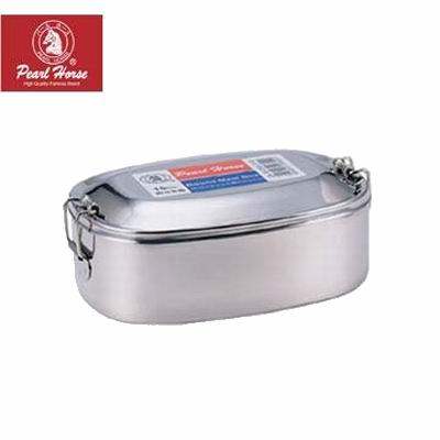 PayEasy台湾官网直邮进口日本Pearl Horse不锈钢便当盒/17CM