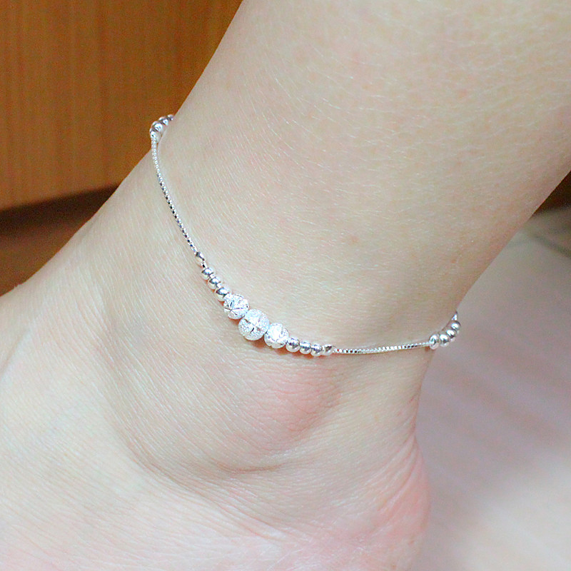 Chaine de cheville Femme en Argenterie - Ref 3104035 Image 1