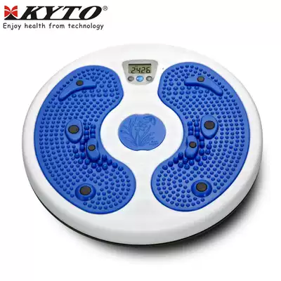 KYTO Kangdu large electronic count twist waist plate calories home magnetic massage fitness thin waist device no