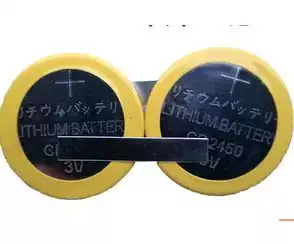 3V-CR2450 with welding foot battery access card battery 2450 battery 3V battery two parallel