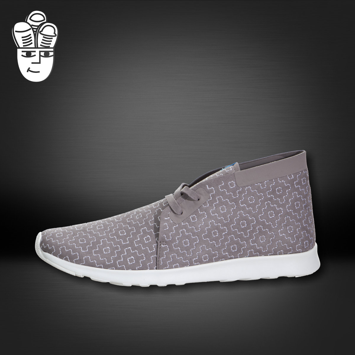 Native Apollo Chukka 加拿大潮牌 时尚中帮男鞋 运动休闲鞋 印花