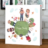 Смешанный комплект, вместительный и большой фотоальбом, детский книга роста, 5 дюймов, 6 дюймовый