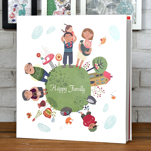 Смешанный комплект, вместительный и большой фотоальбом, детский книга роста, 5 дюймов, 6 дюймовый