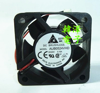 Original DELTA AUB0524VHD AUB0524VHD 5CM 5020 24V0 15A FREQUENCY INVERTER HEAT DISSIPATION FAN