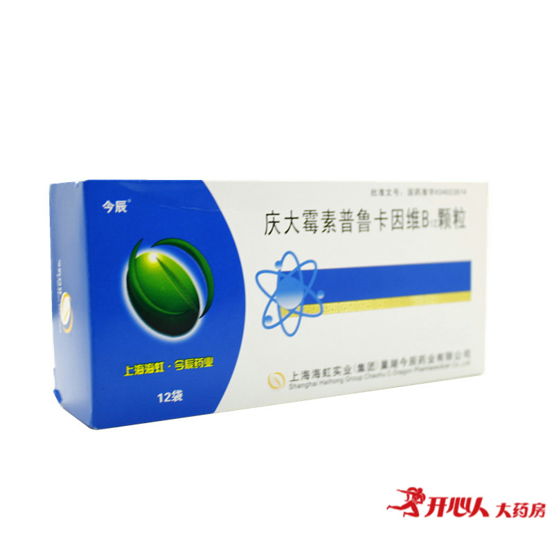 今辰 庆大霉素普鲁卡因维B12颗粒 12袋/盒