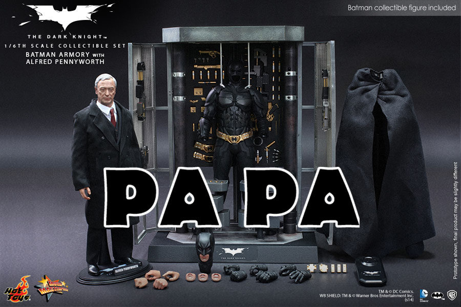 New spot HT mms235 Batman weaponry Gnaku Afu butler suit dx12