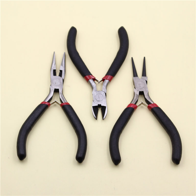 Handmade Accessories Beaded Hands DIY Earring Tools Pliers Flat Nose Pliers Scissors Needle Nose Pliers