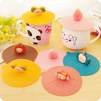 Yousiju Cartoon Food Lớp Silicone Cover Sáng tạo Leakproof Cup Cover Water Cup Cover Dust Seal bình uống nước bbox