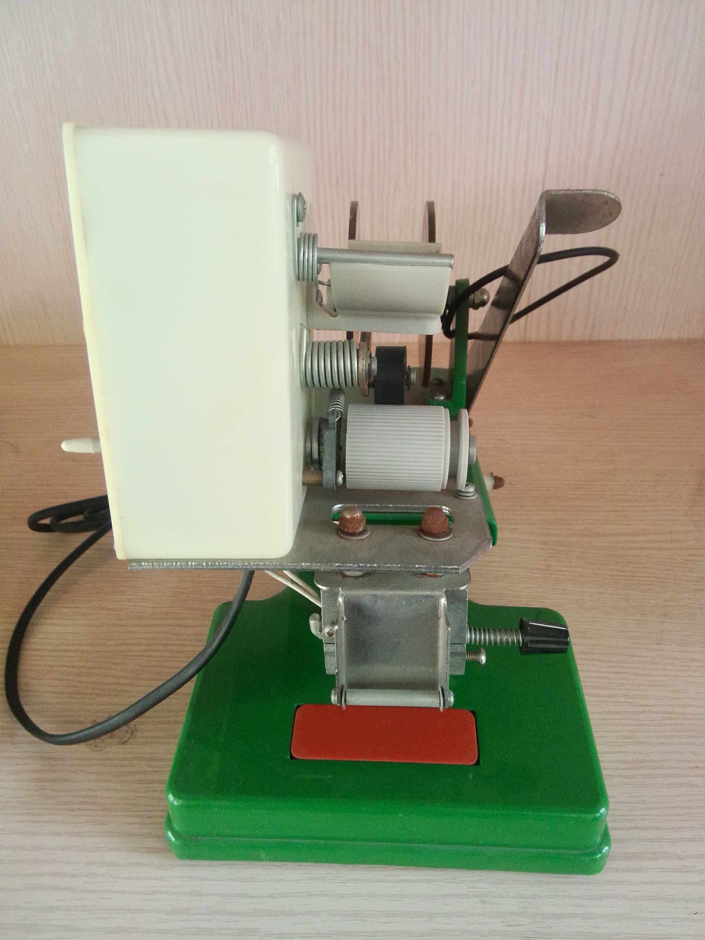 Positive male card DY-6A straight heat beating machine to hit production date manual code-marking machine