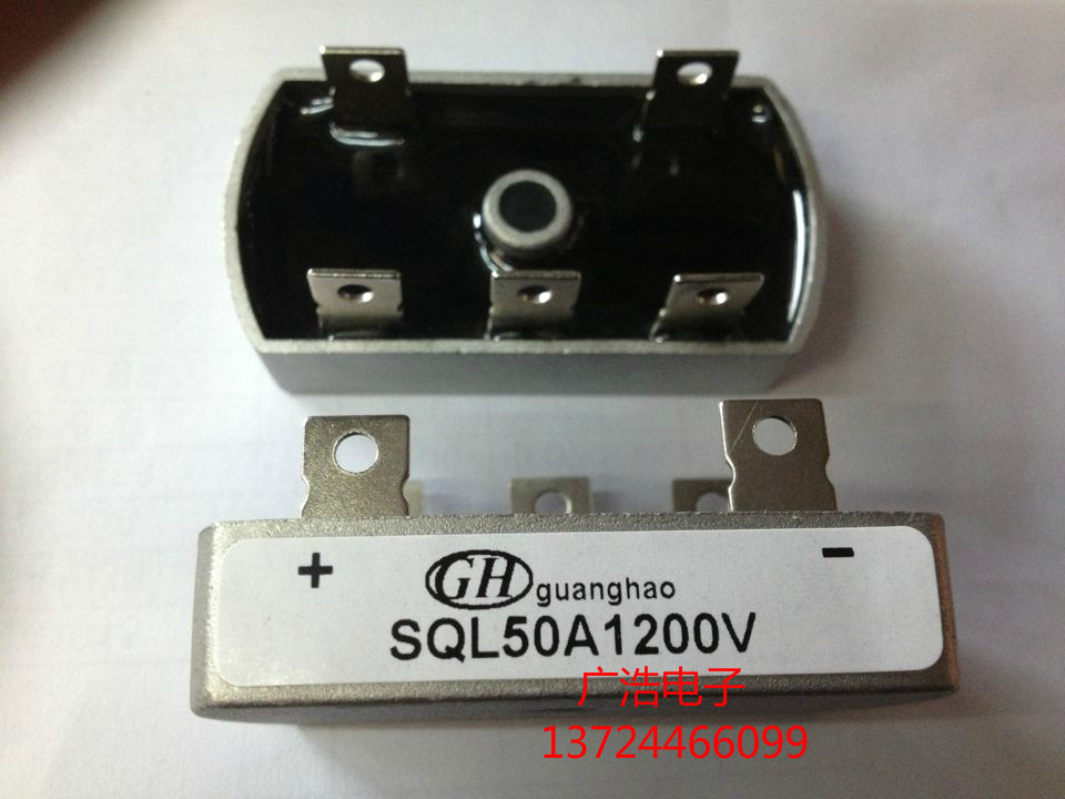 Three-phase rectifier bridge heap SQL50A1200V SQL50-12 50A1200V Brand new original can shoot directly