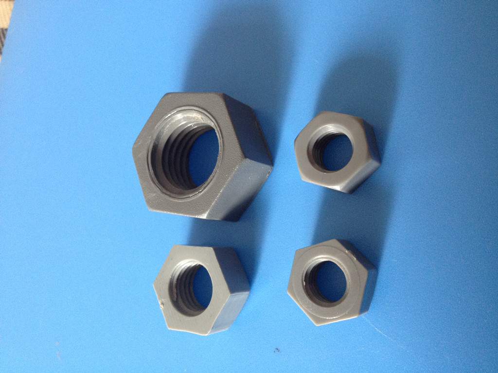 Special price (M3 - M20) anti - corrosion hexagon nut PVC nut UPVC screw nut plastic nut
